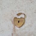 Sunburst Heart Pendant in 9ct Gold