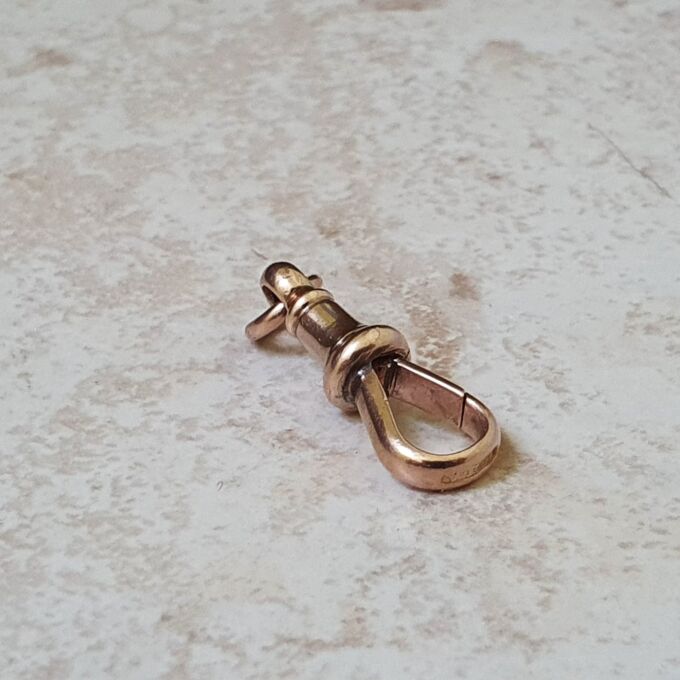 Antique Dog Clip in 9ct Gold