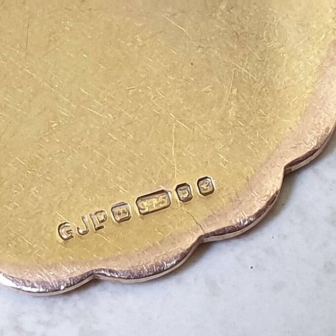 St Christopher Pendant in 9ct Gold