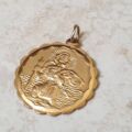 St Christopher Pendant in 9ct Gold