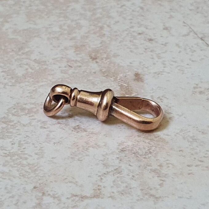 Antique Dog Clip in 9ct Gold