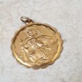 St Christopher Pendant in 9ct Gold