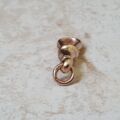Antique Dog Clip in 9ct Gold