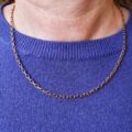 Reserved – Heavy Cable Chain in 9ct Gold, 19 inches.
