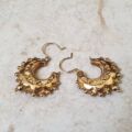 Gypsy Creole Hoop Earrings in 9ct Gold