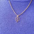 Four Leaf Clover Pendant in 9ct Gold