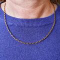 Reserved – Heavy Cable Chain in 9ct Gold, 19 inches.