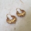 Gypsy Creole Hoop Earrings in 9ct Gold