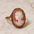 Cameo Ring in 9ct Gold