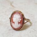 Cameo Ring in 9ct Gold