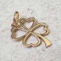 Four Leaf Clover Pendant in 9ct Gold