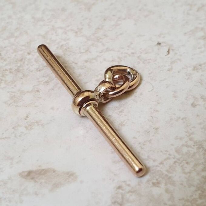 Albert or T Bar in 9ct Gold