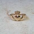 Traditional Claddagh Ring in 9ct Gold