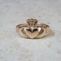 Traditional Claddagh Ring in 9ct Gold
