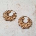 Gypsy Creole Earrings in 9ct Gold
