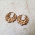 Gypsy Creole Earrings in 9ct Gold