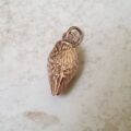 Reserved – Heavyweight Owl Pendant in 9ct Gold