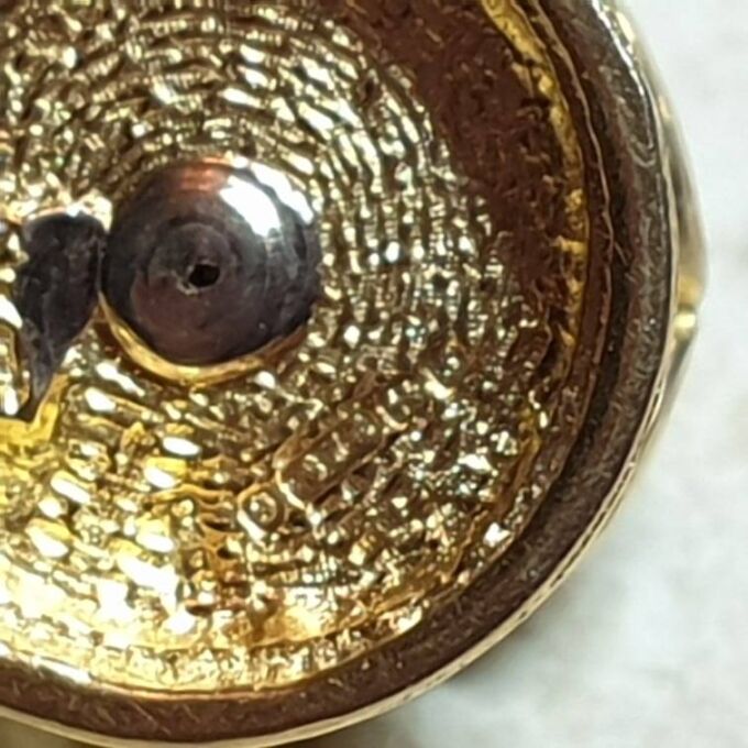 Revolving Fairground Carousel Charm Pendant in 9ct Gold