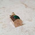 Green Lantern Charm Pendant in 9ct Gold