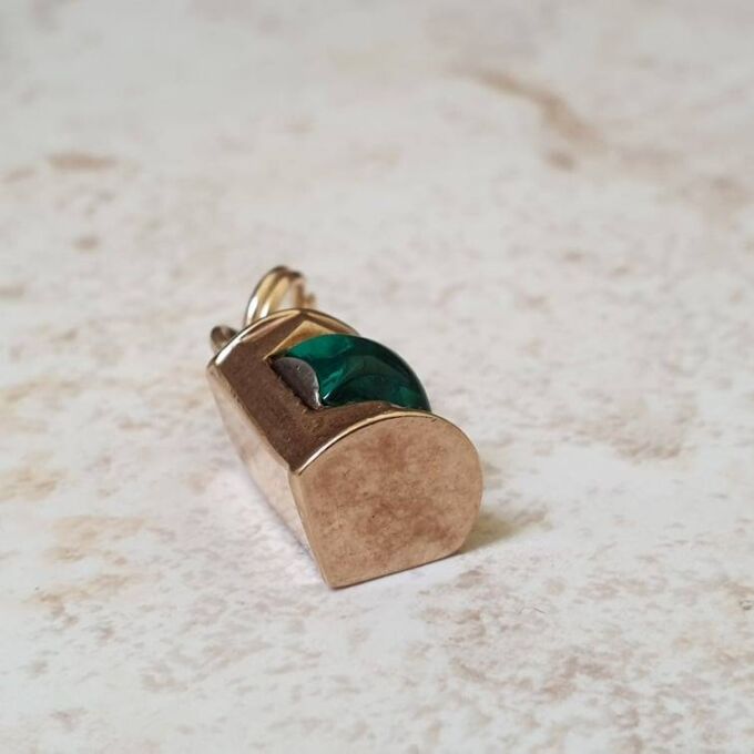 Green Lantern Charm Pendant in 9ct Gold