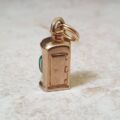 Green Lantern Charm Pendant in 9ct Gold