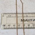 Fine Curb Chain in 9ct Gold, 20 inches.