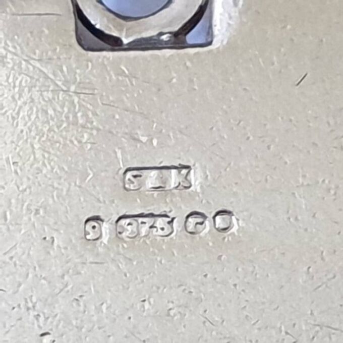 Engraved Heart Padlock in 9ct Gold