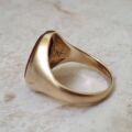 Carnelian Signet Ring in 9ct Gold