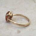 Citrine Solitaire Ring in 9ct Gold