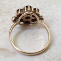 Reserved – Garnet Cluster Ring in 9ct Gold