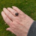 Reserved – Garnet Cluster Ring in 9ct Gold