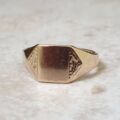 Square Signet Ring in 9ct Gold