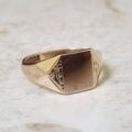 Square Signet Ring in 9ct Gold