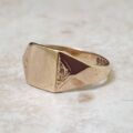 Square Signet Ring in 9ct Gold