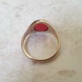 Carnelian Signet Ring in 9ct Gold