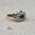 Sapphire and Diamond Ring in 9ct Gold