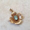 Flower Pendant in 9ct Gold
