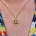 Flower Pendant in 9ct Gold