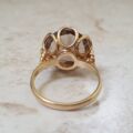 Fancy Set Quartz Solitaire Ring in 9ct Gold