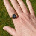 Hematite Centurion Signet Ring in 9ct Gold