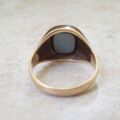 Hematite Centurion Signet Ring in 9ct Gold