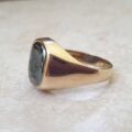 Hematite Centurion Signet Ring in 9ct Gold
