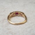 Edwardian Ruby and Diamond Ring in 18ct Gold
