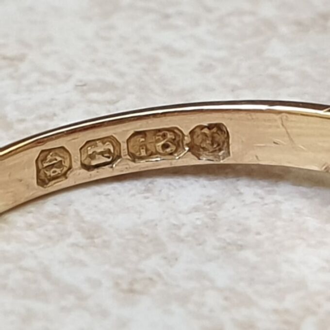 Edwardian Ruby and Diamond Ring in 18ct Gold