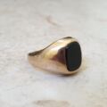 Onyx Signet Ring in 9ct Gold