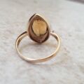 Citrine Solitaire Ring in 9ct Gold