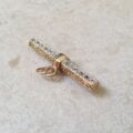 Ornate Albert or T Bar in 9ct Gold