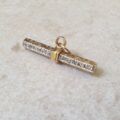 Ornate Albert or T Bar in 9ct Gold