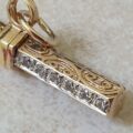 Ornate Albert or T Bar in 9ct Gold