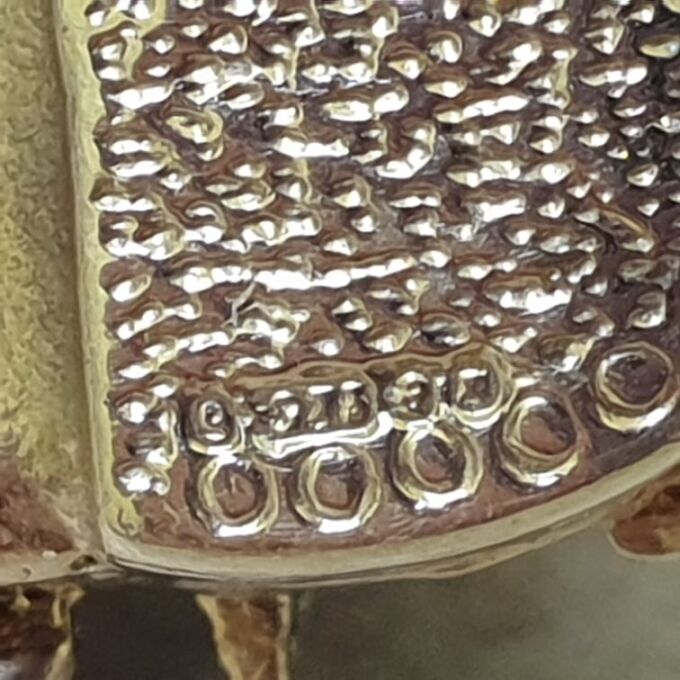 Old Mother Hubbard Shoe Pendant in 9ct Gold